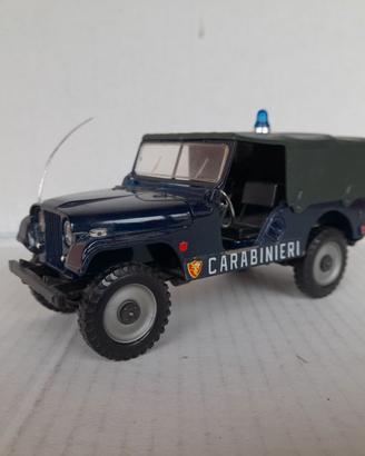 MODELLO JEEP WILLS CARABINIERI NO BURAGO S.SCATOLA
