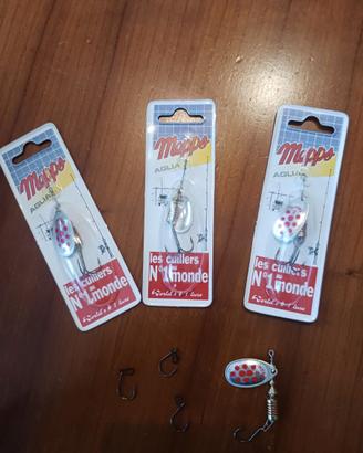 3 rotanti Mepps Aglia n.3 gr. 6,5 NUOVI