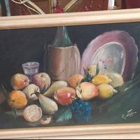 Dipinto natura morta Rodolfo Zito 75x45 cm 