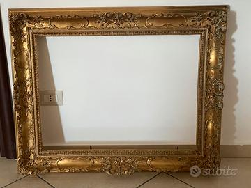 Cornice barocca oro
