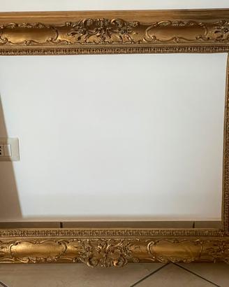 Cornice barocca oro