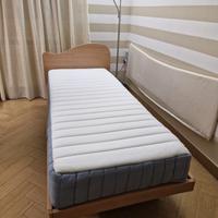 Letto singolo colombini+materasso Ikea