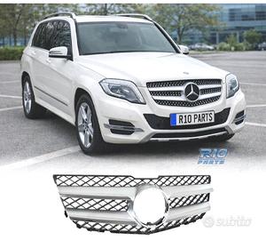 GRIGLIA PER MERCEDES GLK X204 12-15 LOOK AMG NERO 