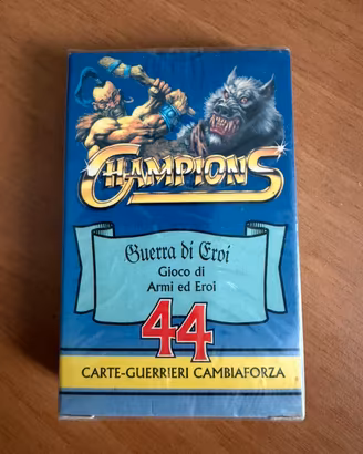 Carte Guerra dei Mostri 1995 Sigillato
