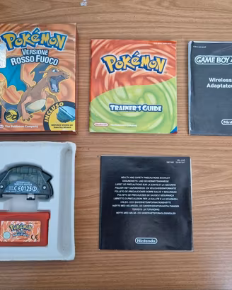 Pokemon Rosso Fuoco Game Boy Advance Nintendo