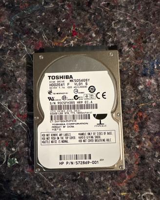Hard disk Toshiba 500GB 2.5 SATA
