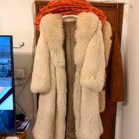 Pelliccia vers di volpe bianca lunga italiana