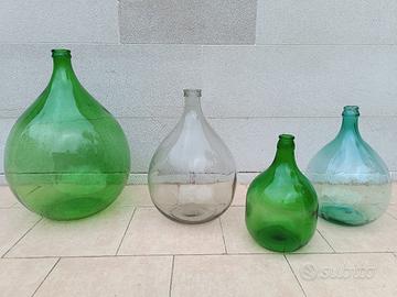 damigiane varie misure per arredo