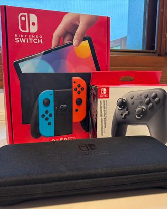 Nintendo Switch - Modello OLED con accessori