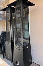 N. 2 Funghi caloriferi per esterno a pellet