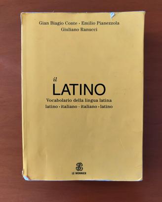 Dizionario latino-italiano e italiano-latino