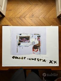 MARIO SCHIFANO, SERIGRAFIA ORIGINALE FIRMATA