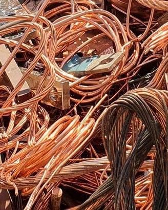 rame ottone cavi metalli pagamento contanti