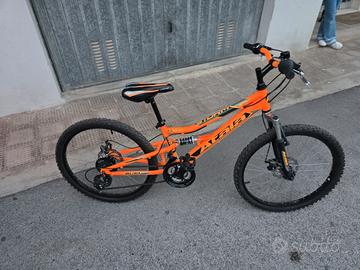 Atala Storm 24" MD Shimano, Arancio/Nero