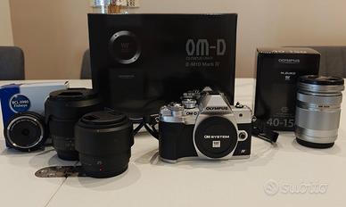Olympus omd em10 Mark iv + corredo obiettivi