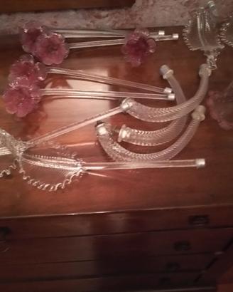 Ricambi lampadario di Murano