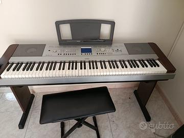 tastiera yamaha portable grand dgx 630