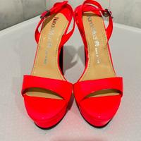 Sandalo rosa fluo Nando Muzi.