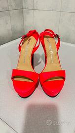 Sandalo rosa fluo Nando Muzi.