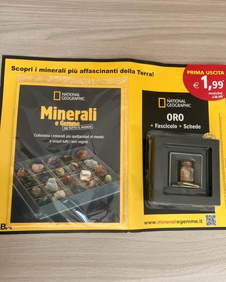 Minerali e gemme dal mondo