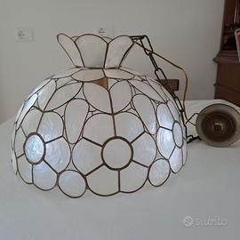 LAMPADARIO MADREPERLA