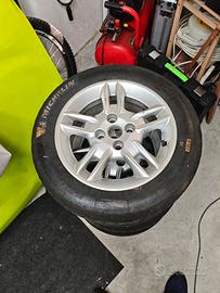 cerchi gommati 14 4x98 gomme stampo 