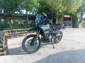 cfmoto 450mt collegamento accessori 