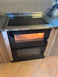 Stufa cucina a legna la nordica verona xxl
