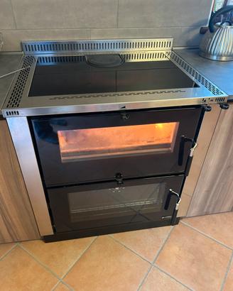 Stufa cucina a legna la nordica verona xxl