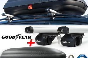 BOX Baule Tetto con Barre Portatutto per FORD