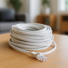 Cavo piatto Ethernet CAT‑5E 15m