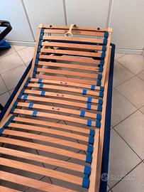 Letto singolo ortopedico con materasso