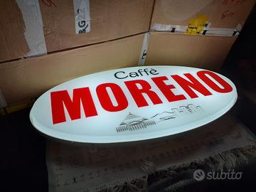 Insegna Caffè Moreno luminosa