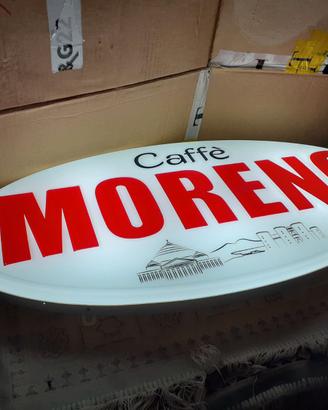 Insegna Caffè Moreno luminosa