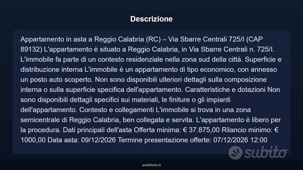 Appartamento – Reggio Calabria, Ravagnese - Vista 5