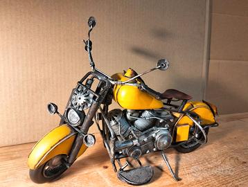 Modellino moto vintage metallo