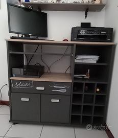 Mobiletto/bar portabottiglie