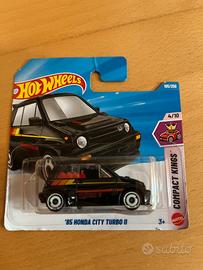 Hot Wheels '85 Honda City Turbo II nera