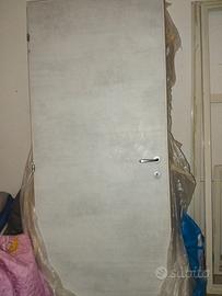 Porte effetto cemento grigie chiaro