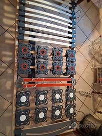 Rete elettrica e materasso singolo