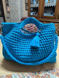 borsa all' uncinetto 