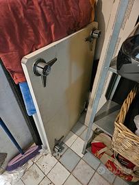 Tavolo Scrivania 120x80 cm con Gambe in Ferro