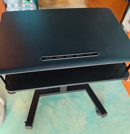 tavolo porta pc nero