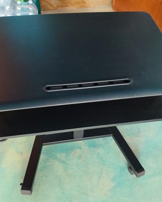tavolo porta pc nero