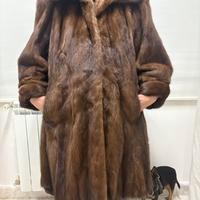 Pelliccia vintage in visone vera – anni ’70, color