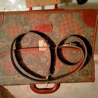 Set valigia e borsa 24 h donna marca Ibiza anni 90