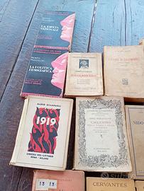 Libri anni primi del Novecento