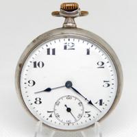 Antico orologio da tasca in ARGENTO primi del 900