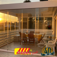 CHIUSURA A VETRI per pergole