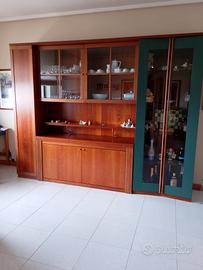 parete attrezzata MT 210 x280 in ciliegio 